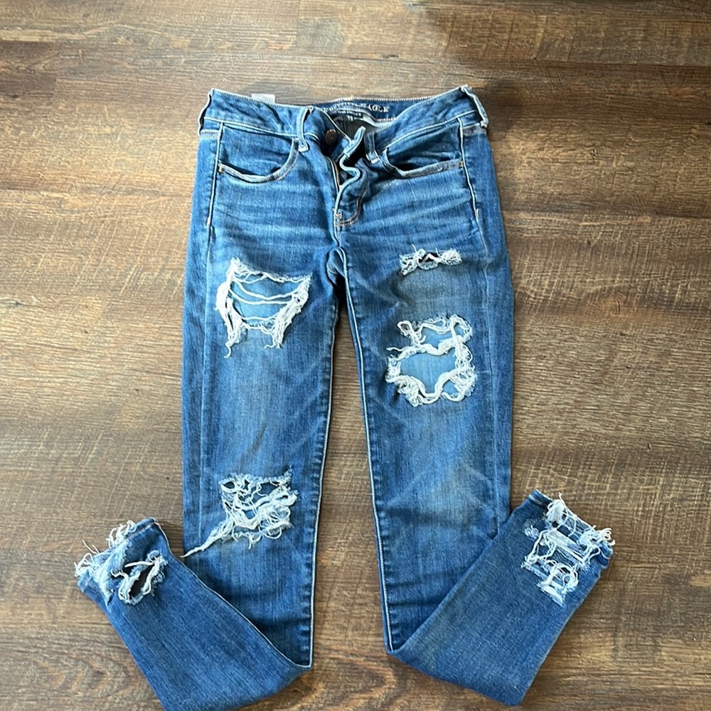 American Eagle super stretch jeans
